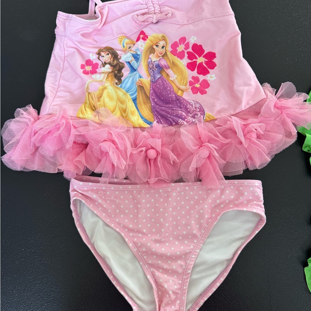 Disney Princess Pink Kids Swim Bikini